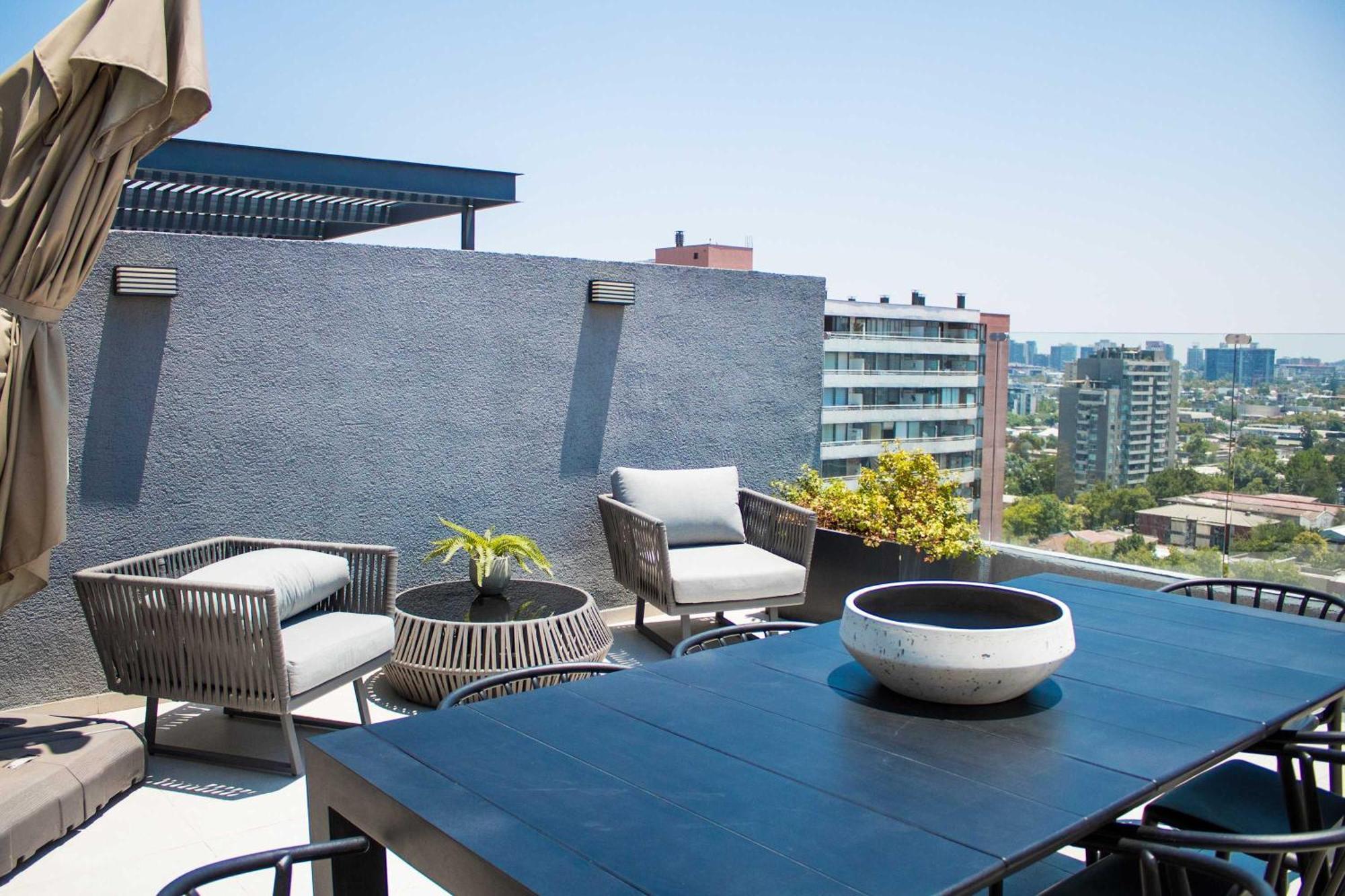 Hom I Amplio Y Luminoso Depto Top1 2pax En Nunoa Apartamento *