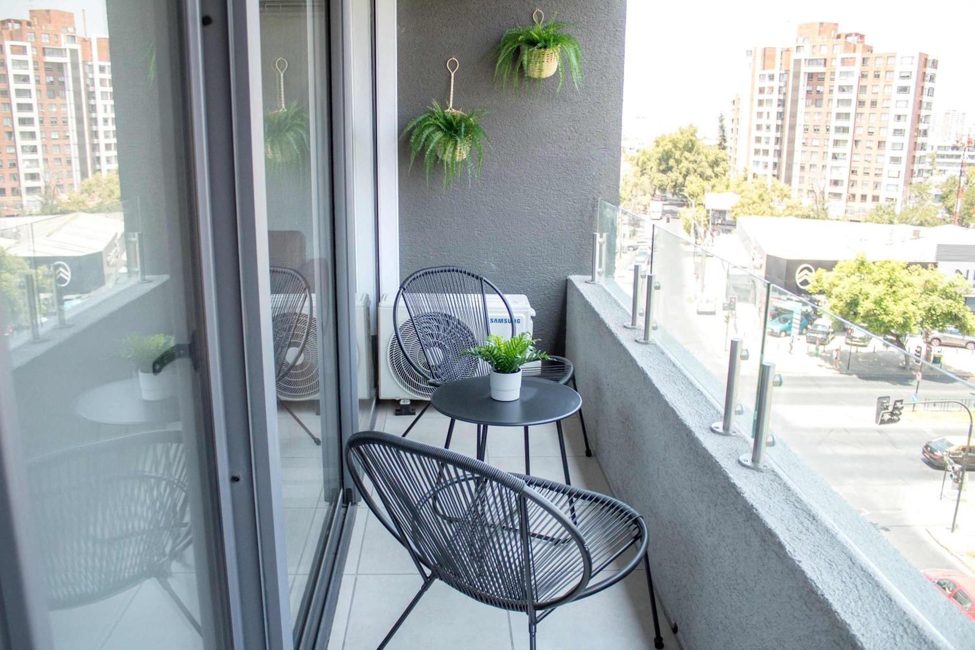 Hom I Amplio Y Luminoso Depto Top1 2pax En Nunoa Apartamento Santiago de Chile