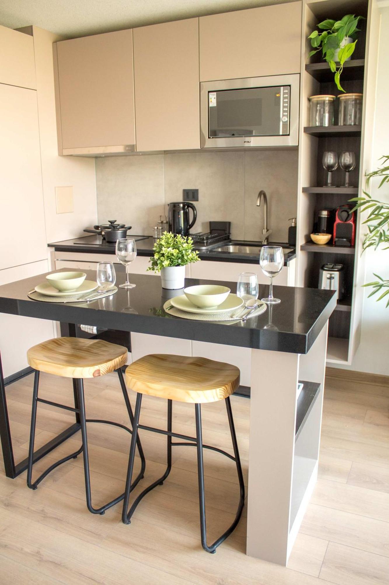 Apartamento Hom I Amplio Y Luminoso Depto Top1 2pax En Nunoa