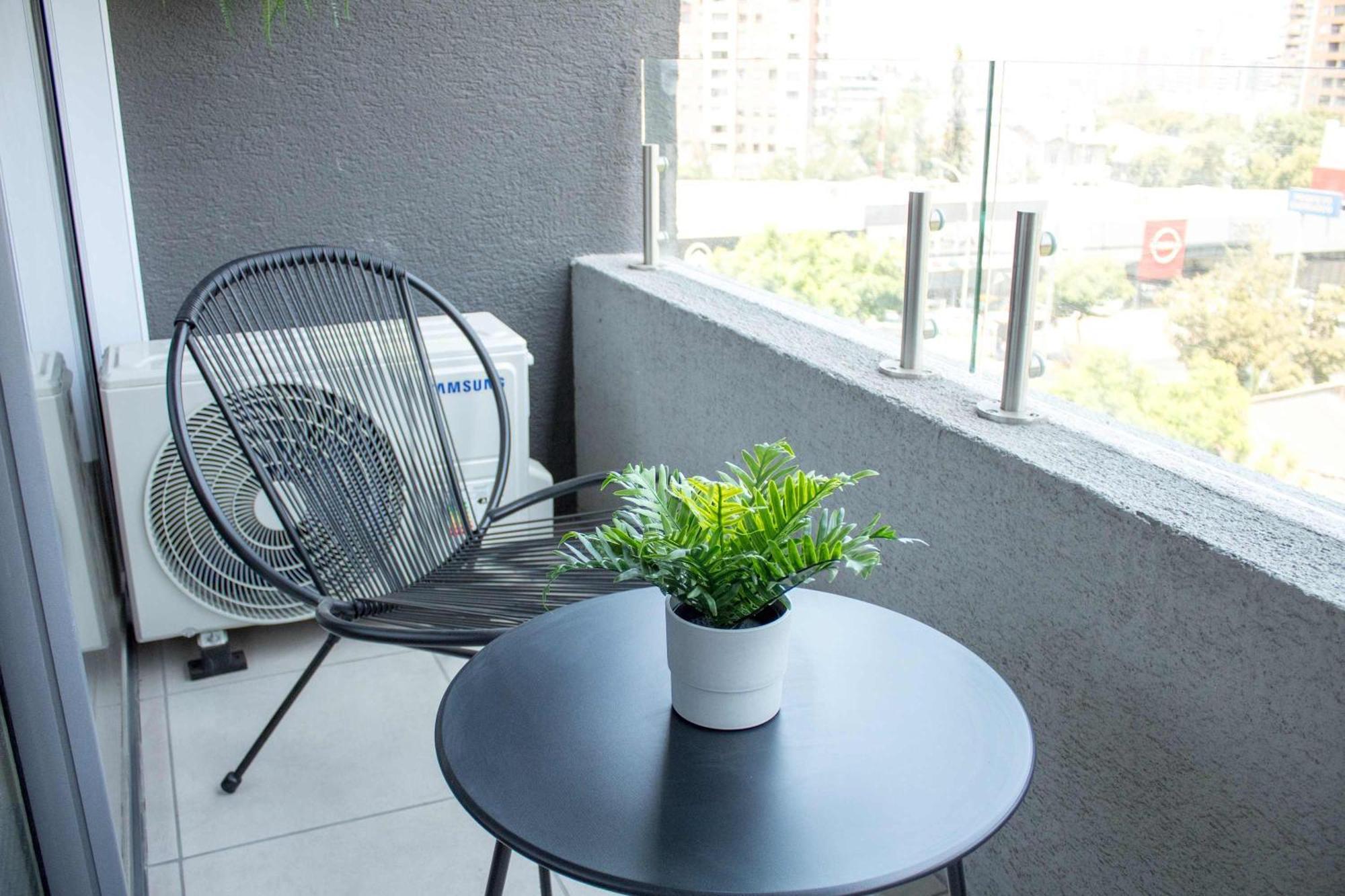 Hom I Amplio Y Luminoso Depto Top1 2pax En Nunoa Apartamento *