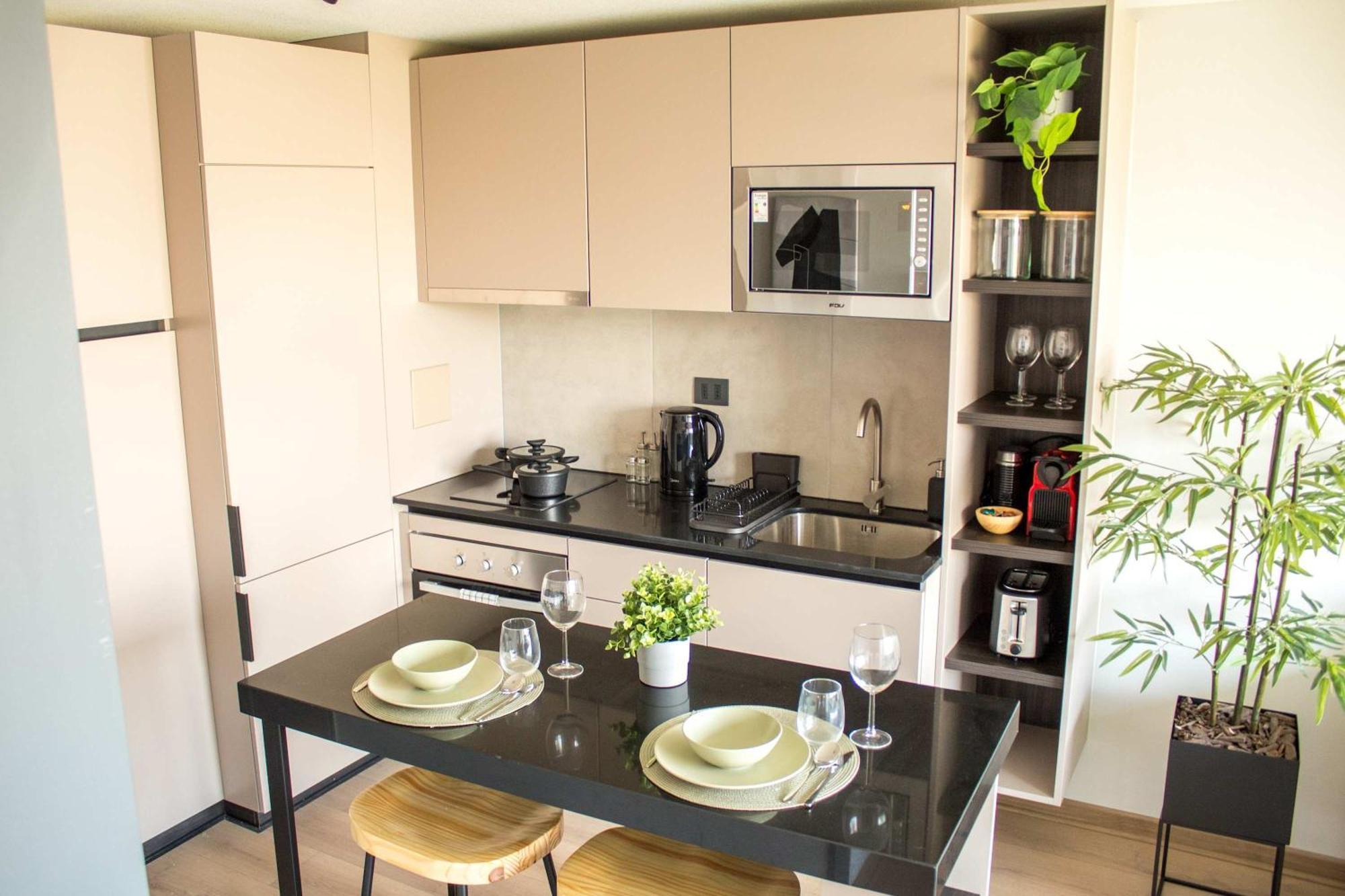 Apartamento Hom I Amplio Y Luminoso Depto Top1 2pax En Nunoa *